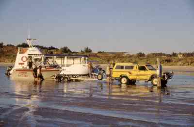 Beach launch